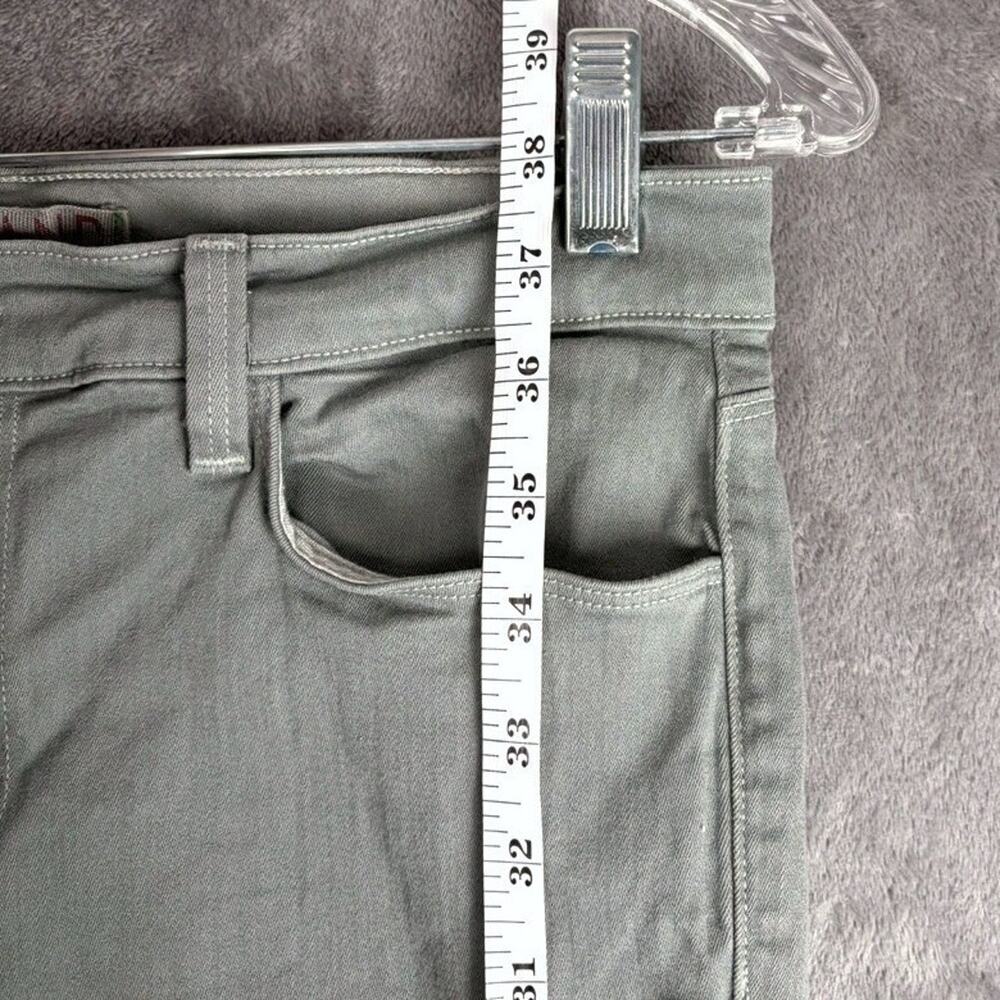 J Brand Skinny Jeans Women’s 29 Green Stretch Denim Y2K Preppy Normcore Casual - Picture 4 of 10